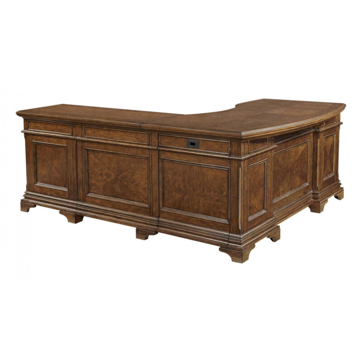 19124be74eab312cac3f24349ce6abed Hawthorne 66" Curved Desk For Return - Image 1