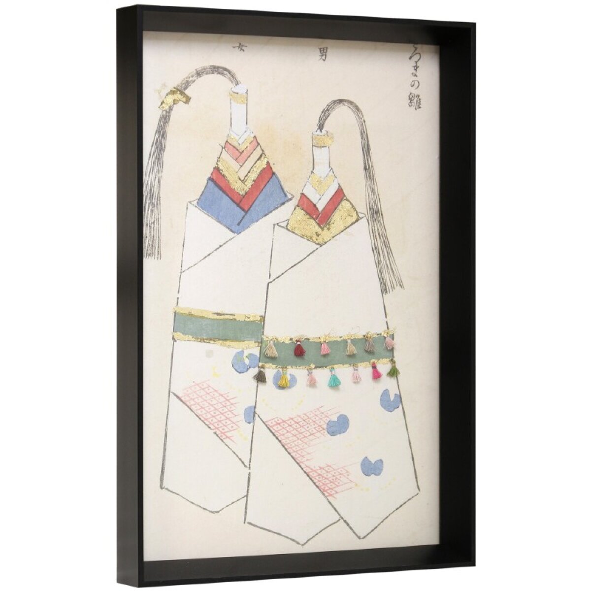 193004a9395d487744bcc69223008da3 Pair Of Ornaments Framed Print Under Glass - Image 1