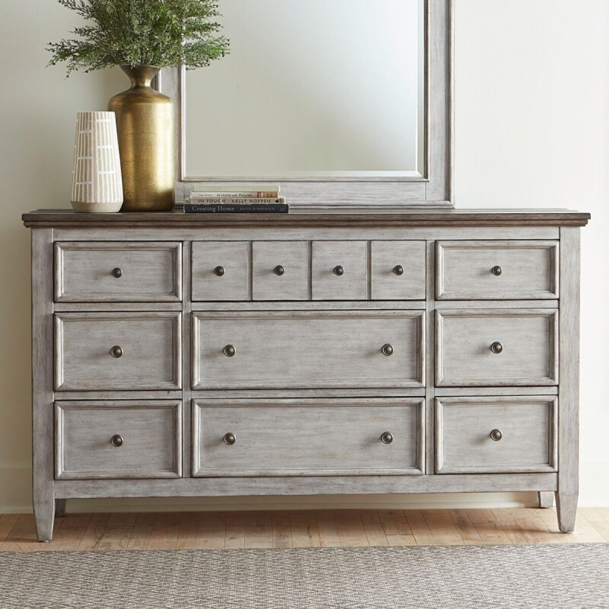 195d4c4c81464f72551eebb795792410 Heartland 9 Drawer Dresser - Image 1