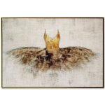 Dann Foley Lifestyle Gold Dress Dann Folely Lifestyle Stretched Canvas