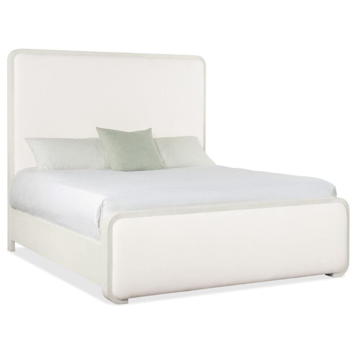 1ab8e35734b6c4e2d16e4934c68897fc Bedroom Serenity Ashore Queen Upholstered Panel Bed - Image 1