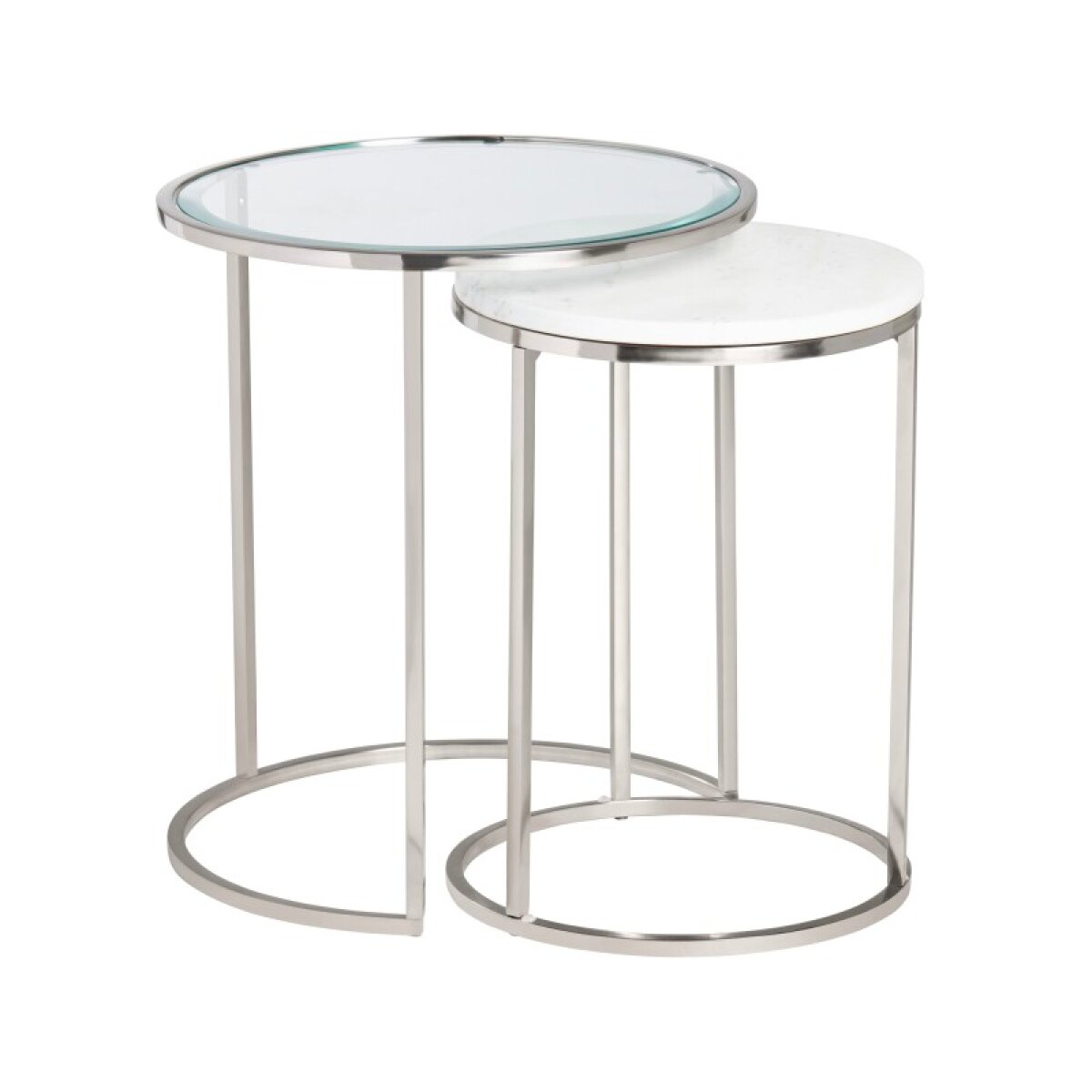 1ac1e7569cd70ee9cae449d30b40ae5b Cellini Nested End Tables - Image 1