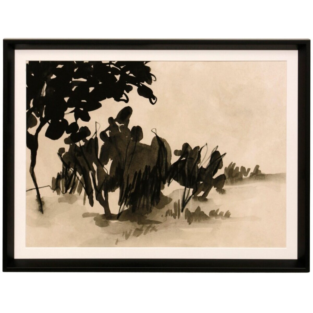 1afe30da1dc8e459c4b6fd87bfe29f2b Inkscape Iii Framed Print Under Glass - Image 1