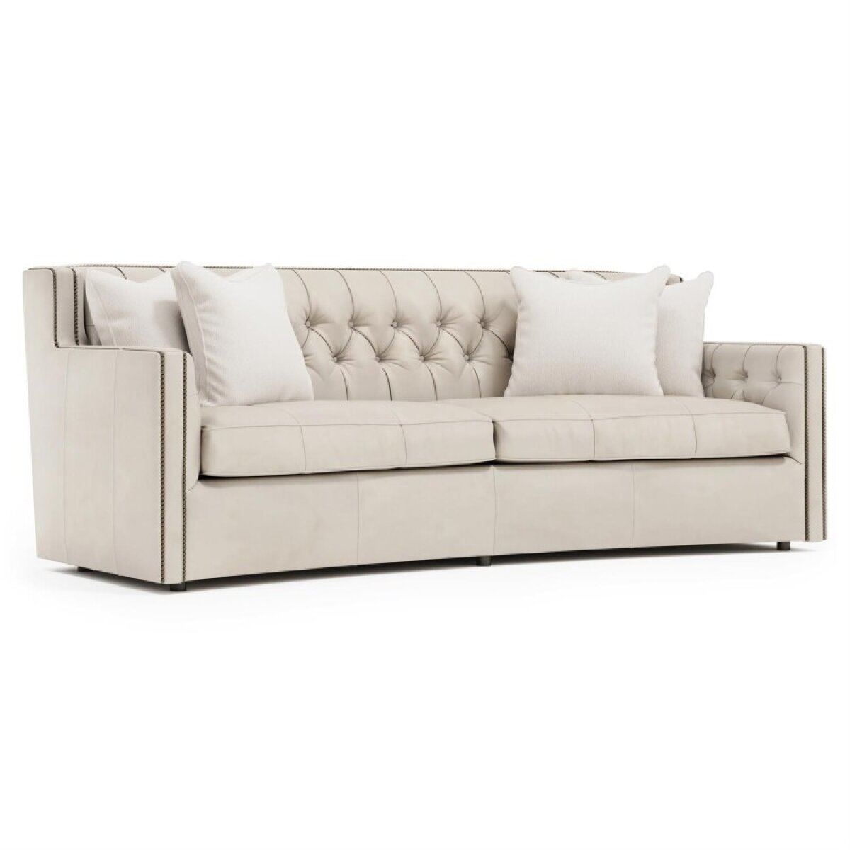 1b5e4834f368a586889e107b82be396b Candace Leather Sofa - Image 1