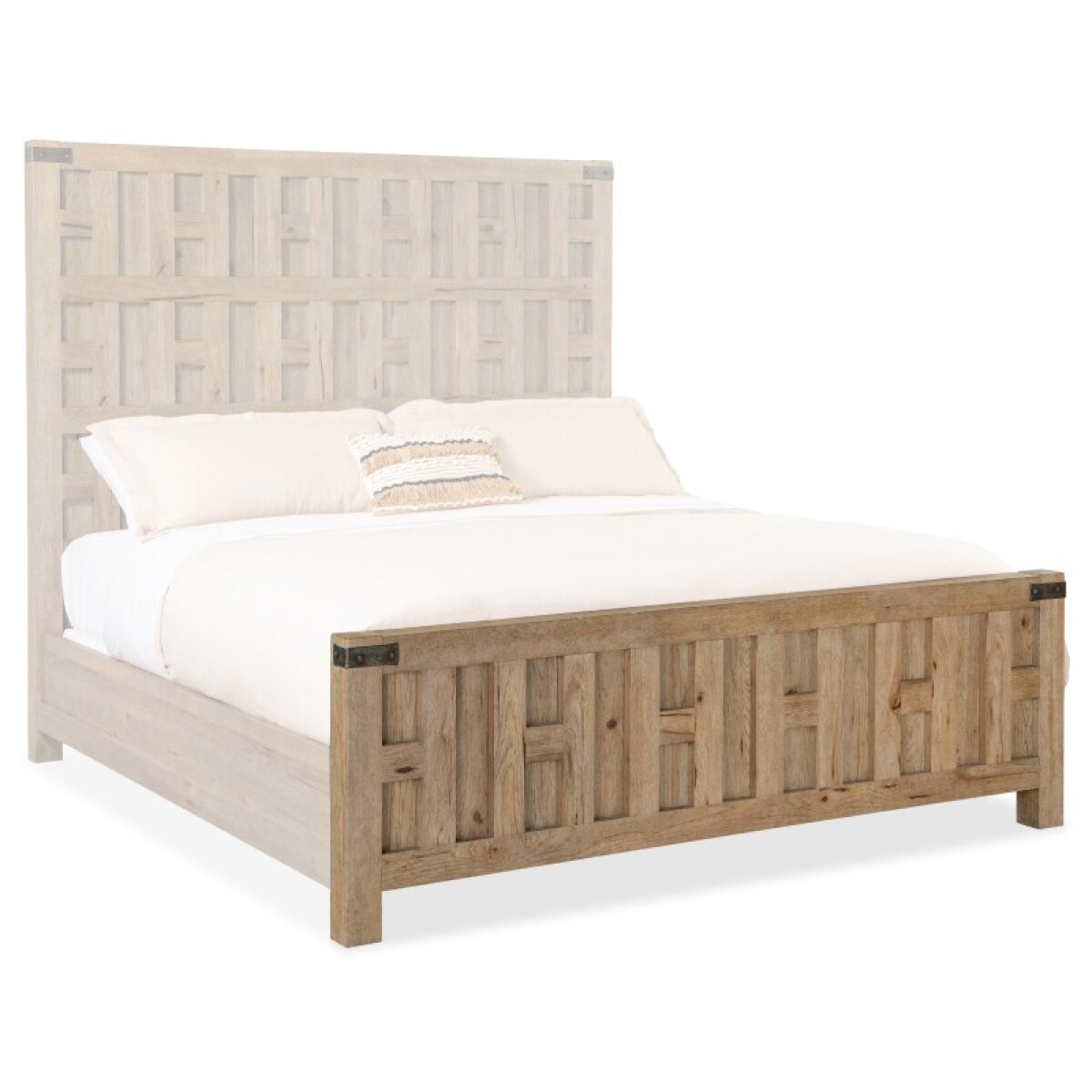 1b90536ccd0a9be21c23f0aa959e4825 Bedroom Vineyard Row 5/0 Panel Footboard - Image 1
