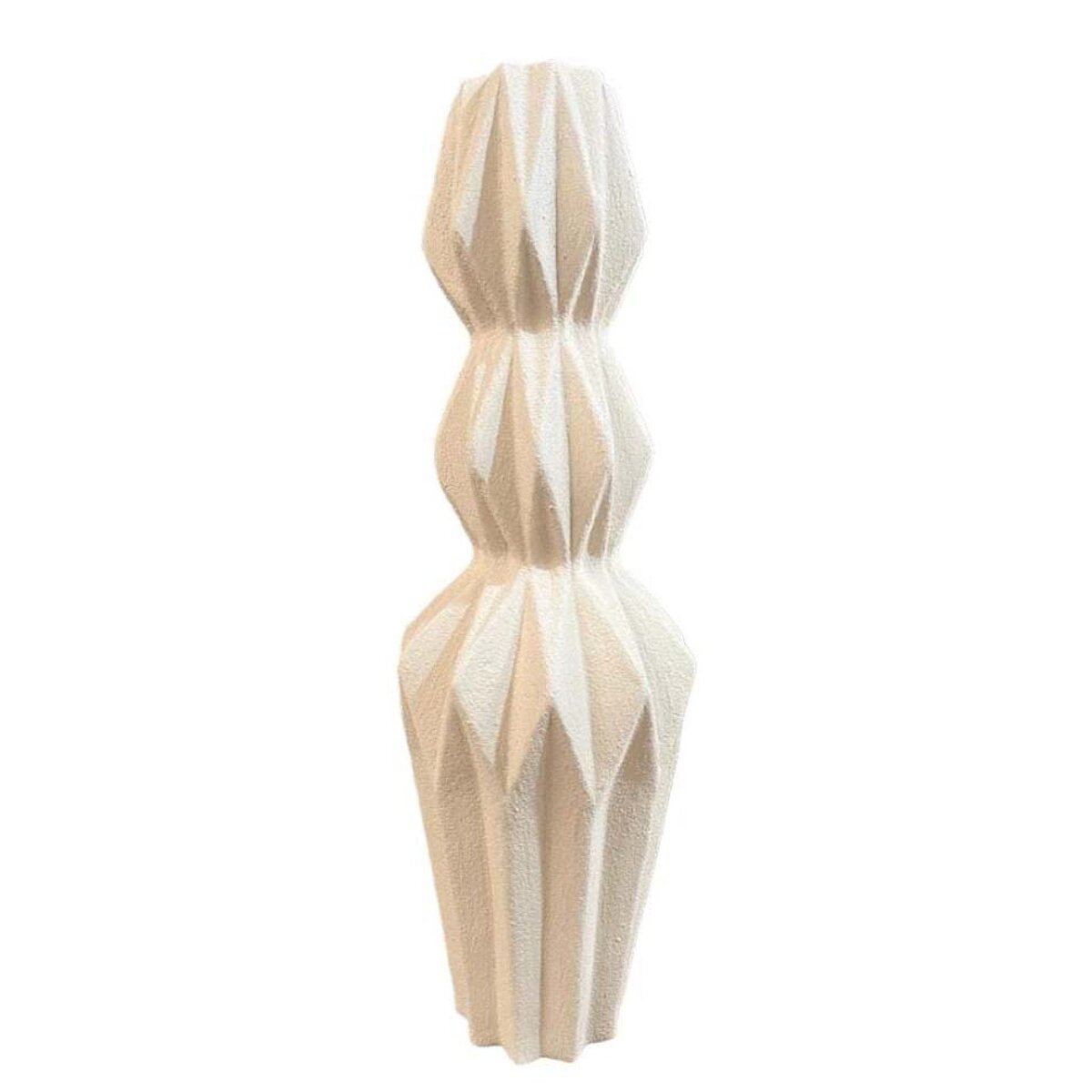 1b95d6f071cba565af504c61d2d98ac8 Jolon Vase | Beige Finished Ceramic - Image 1