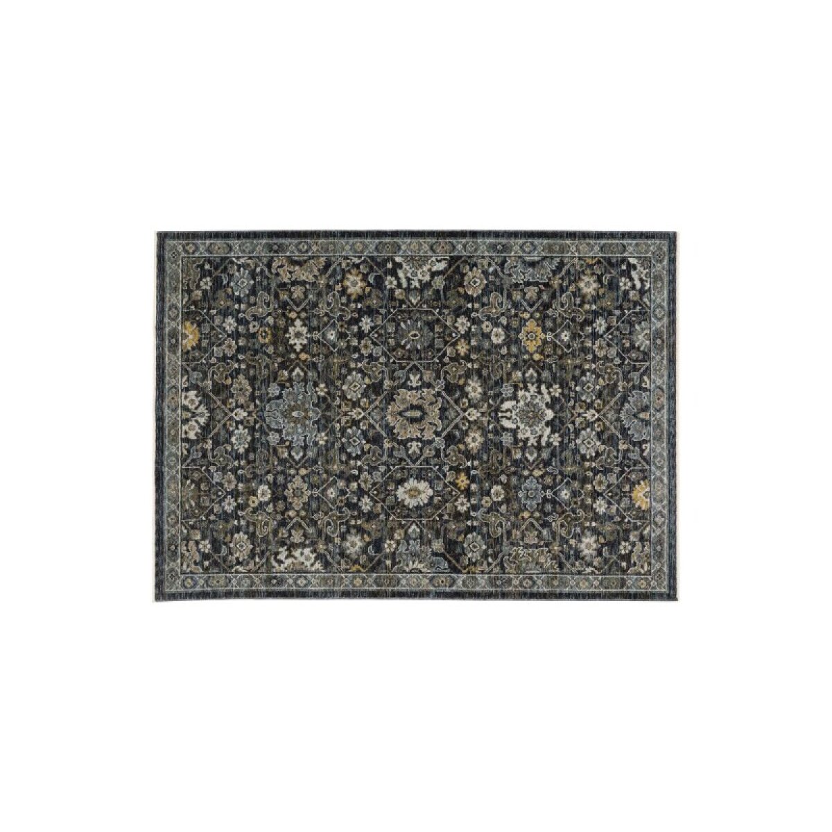 1ba86c0c02eb82a8381e6923f4b85847 Charleston Navy Rug 2' x 3' - Image 1