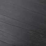 Bristol Solid Wood Rectangle Coffee Table - Aged Black - Image 9