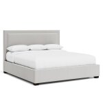 Morgan Fabric Panel Bed Queen