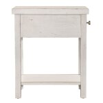 Modern Farmhouse Drawer Chair Side Table - Image 5