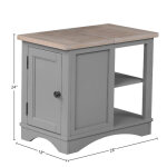 Americana Modern - Dove Chairside Table - Image 4