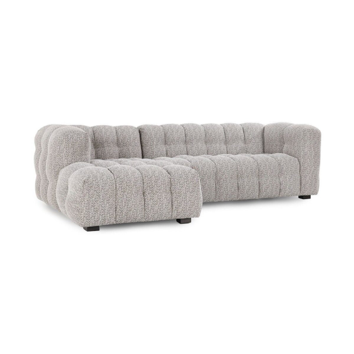 1cc4913d7a6868c99c554946023d0534 Walter Upholstered Sectional W/laf Chaise - Heathered Gray - Image 1
