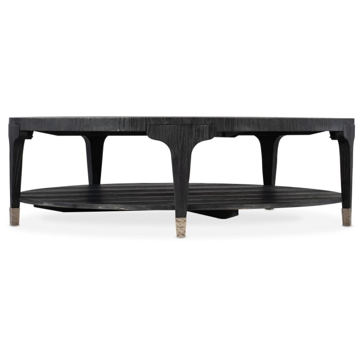 1cc540a6ae7a34dbc162ef5699b26d55 Living Room Chapman Shou Sugi Ban Round Cocktail Table - Image 1