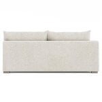 Helena Fabric Left Arm Loveseat Without Pillows Wood Foot - Image 7