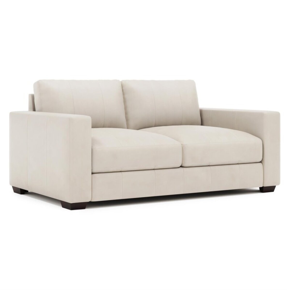 1d7a2745df4df9588ce9675fa5ed2775 Dawkins Leather Loveseat - Image 1