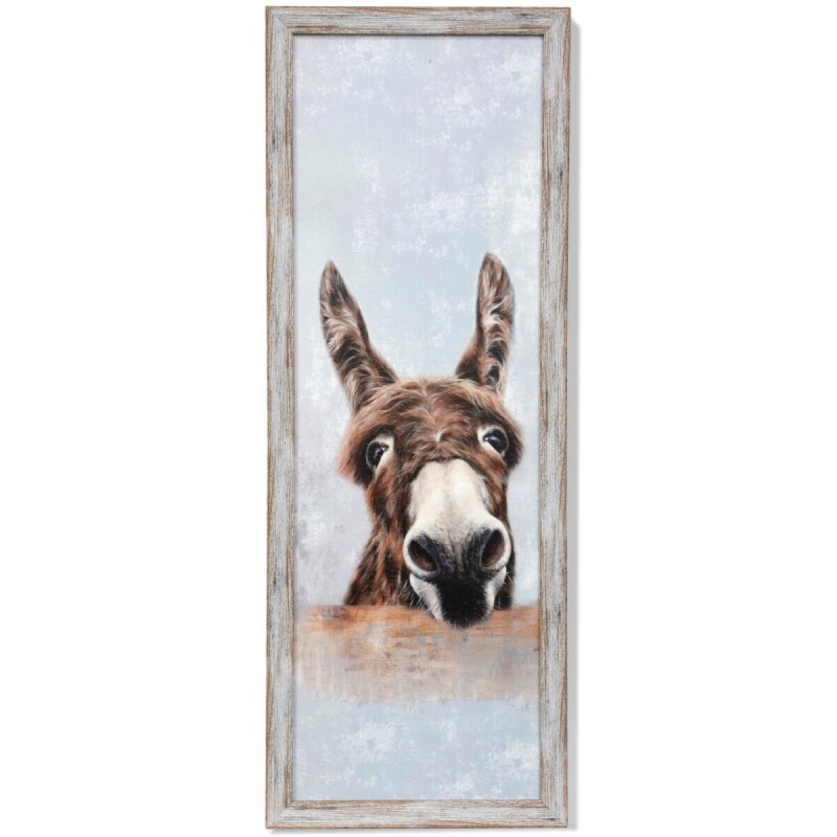1dca848f9f02467db184741ca575d606 The Donkey Left Textured Framed Print - Image 1