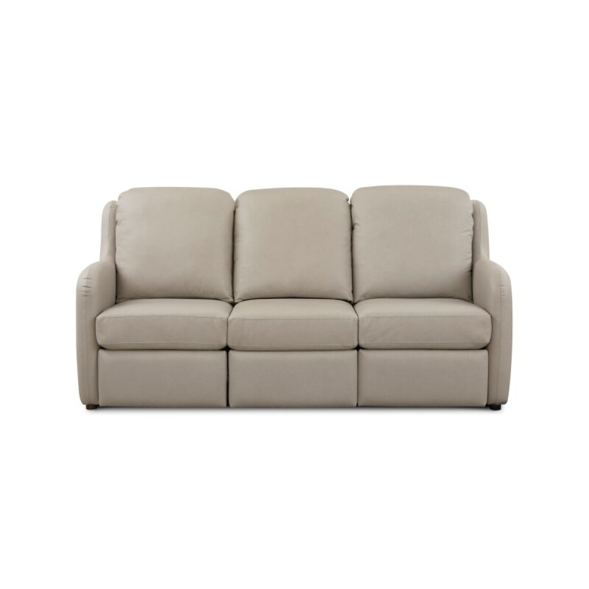 1dda469de701ba97c4f7e28f007f4de5 Wrenn Leather Reclining Sofa - Image 1