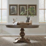 Americana Farmhouse Pedestal Table Set