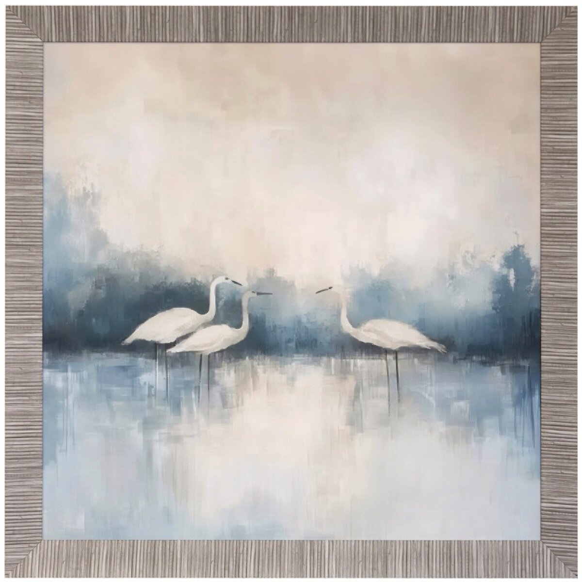 1e50735335baa19b2fd58e6bfd273367 Still Waters Soft Framed Print Under Glass - Image 1