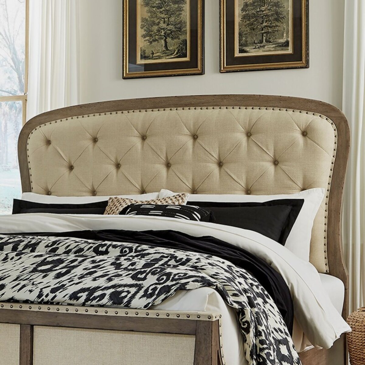 1e566730ab7e38896311d9d6e839e95d Queen Tufted Panel Headboard - Image 1