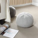 Soft Gray Sphere Plush Pillow Dann Foley Lifestyle - Image 3