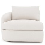 Jules Fabric Left Arm Chair - Image 9
