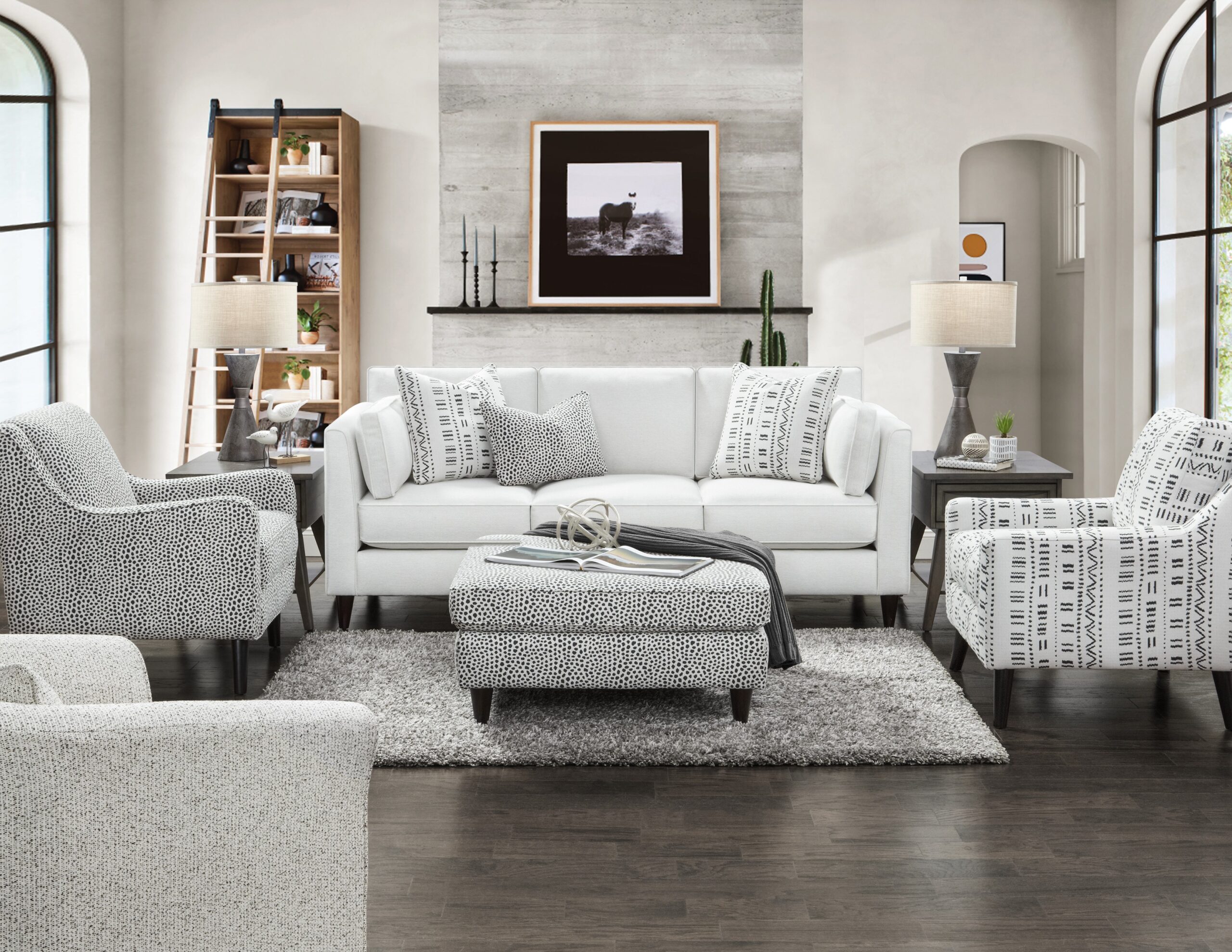 Winston Salt Chair 1/2