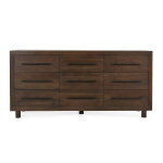 Jaxon Solid Wood 9dwr Dresser - Harvest Brown - Image 3
