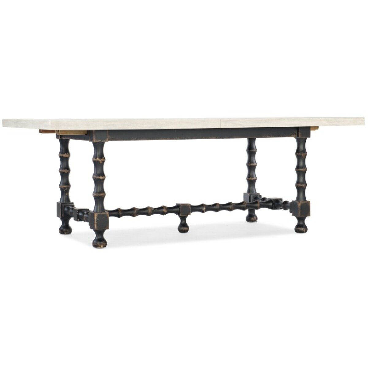 1f3f94a19c639612e75ca843601f5593 Casual Dining Ciao Bella 84in Trestle Table Base- Black - Image 1