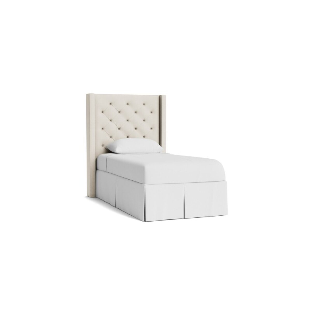 1fa2656552532fc57ed5e2c3c410ea98 Dublin Tufted Upholstered Bed - Image 1