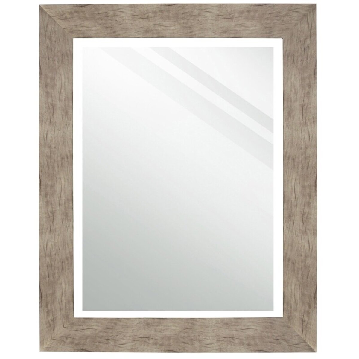 1fad5ae21140e6a65c474736f9f9837f Square Mirror With Barnwood Finish - Image 1
