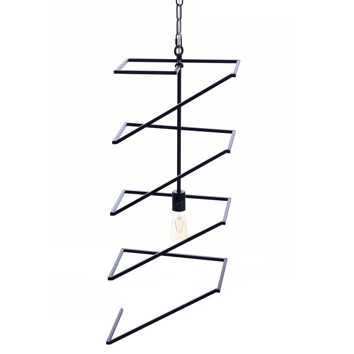 1fd4da8c2678f19423301069f56089c3 Indra Pendant - Black | Painted Black Finished Metal - Image 1