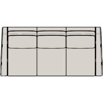 Nicoletta Stationary Sofa 968-95