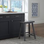 Creations 24 Inch Sawhorse Counter Stool - Slate