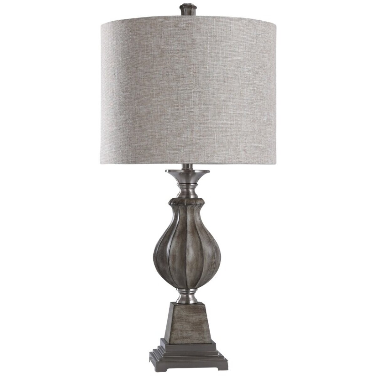 206a281a2b80e8b5b5c0b2c0c577b7fe Finn Cafe 33in Metal & Cast Body Table Lamp 150 Watts 3-way - Image 1