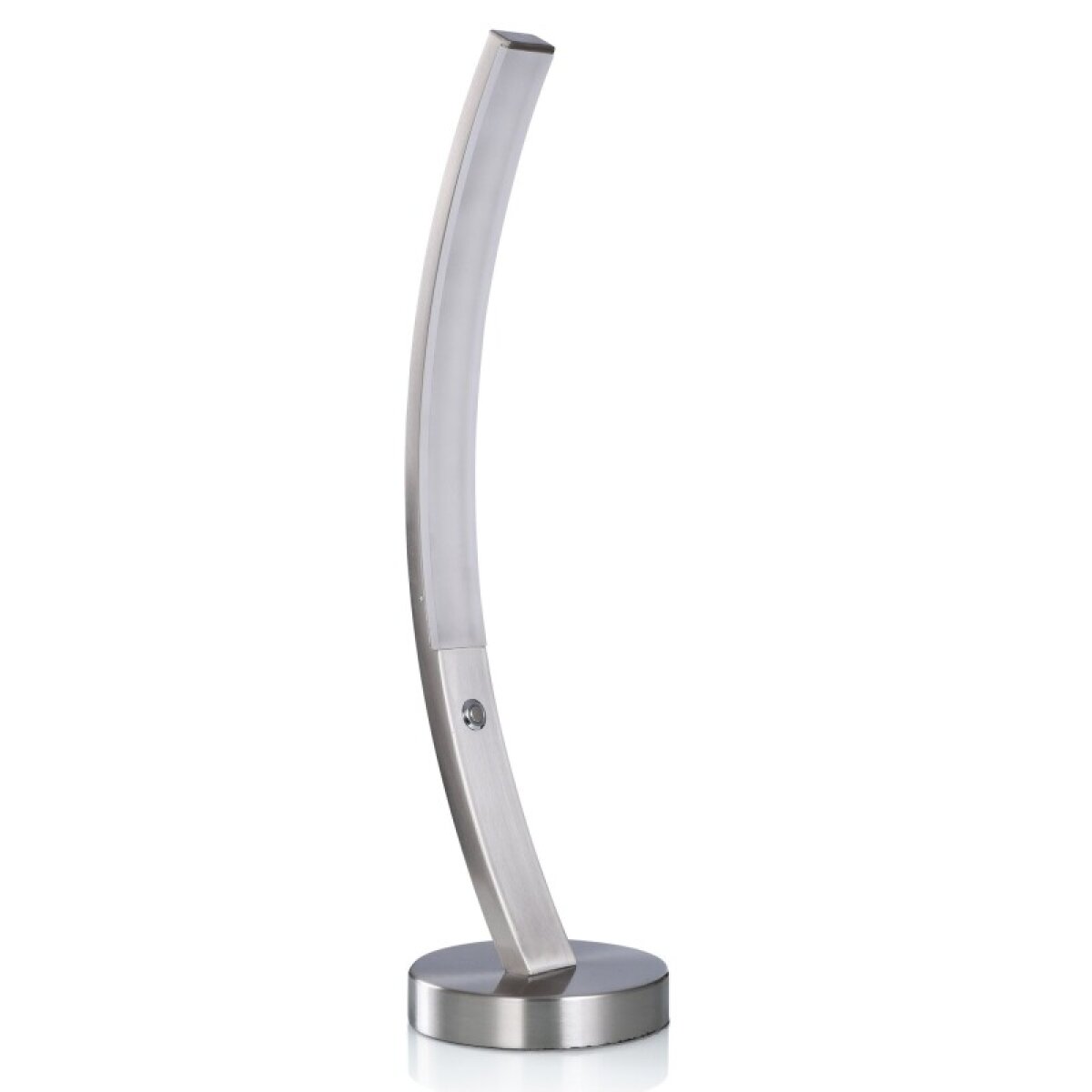 20c89b61dfbd01a7eebf7fbc20c8068d Brushed Steel Led Band Contemporary Accent Desk Lamp 12 Watts Led - Image 1