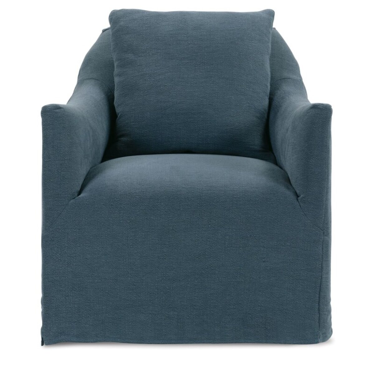 20e6fbb9e1210a2092def56fbc95bdfb Noel Slip Swivel Chair NOEL-SLIP-016-13A Indigo - Image 1