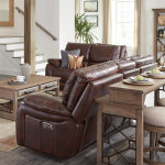 Vail - Burnt Sienna Power Sofa - Image 3
