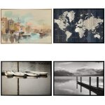 Set Of 12 Assorted Framed Canvases With Display Carton Included - Image 5