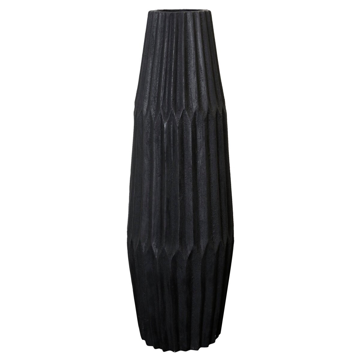 2200ff263a54b8891df411de9a8e6d00 Faro Vase- Large | Matte Black Finish On Ceramic - Image 1