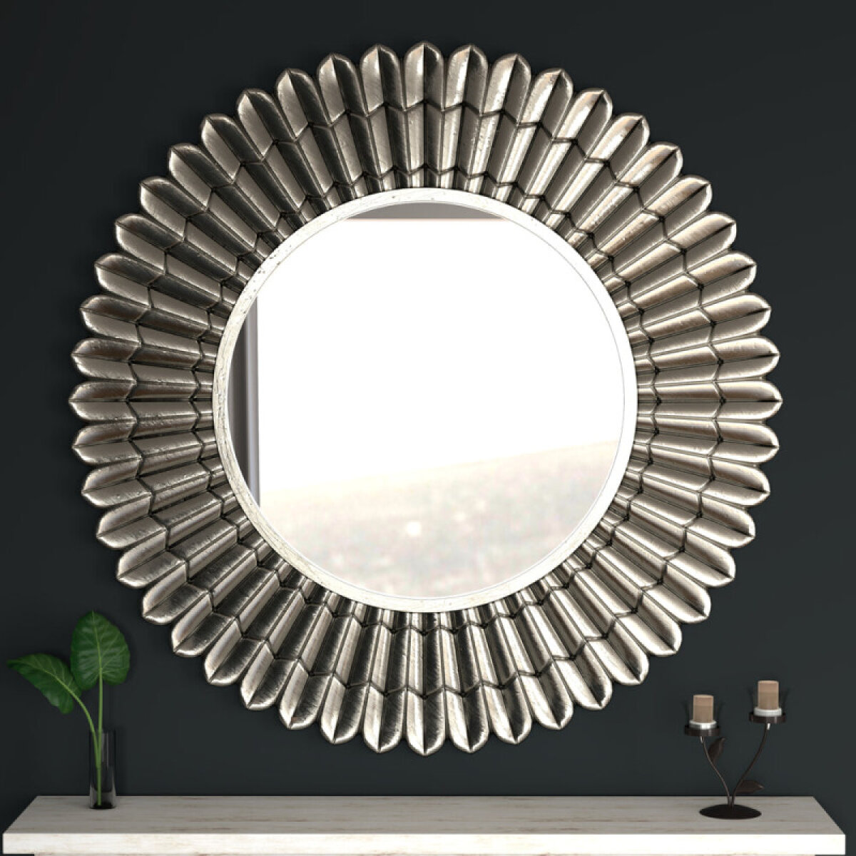 221536ca8986032ddf84a6ac44c34616 Crossings Palace Wall Mirror - Image 1