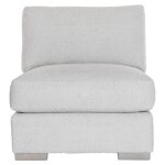 Andie Fabric Armless Chair - Image 3