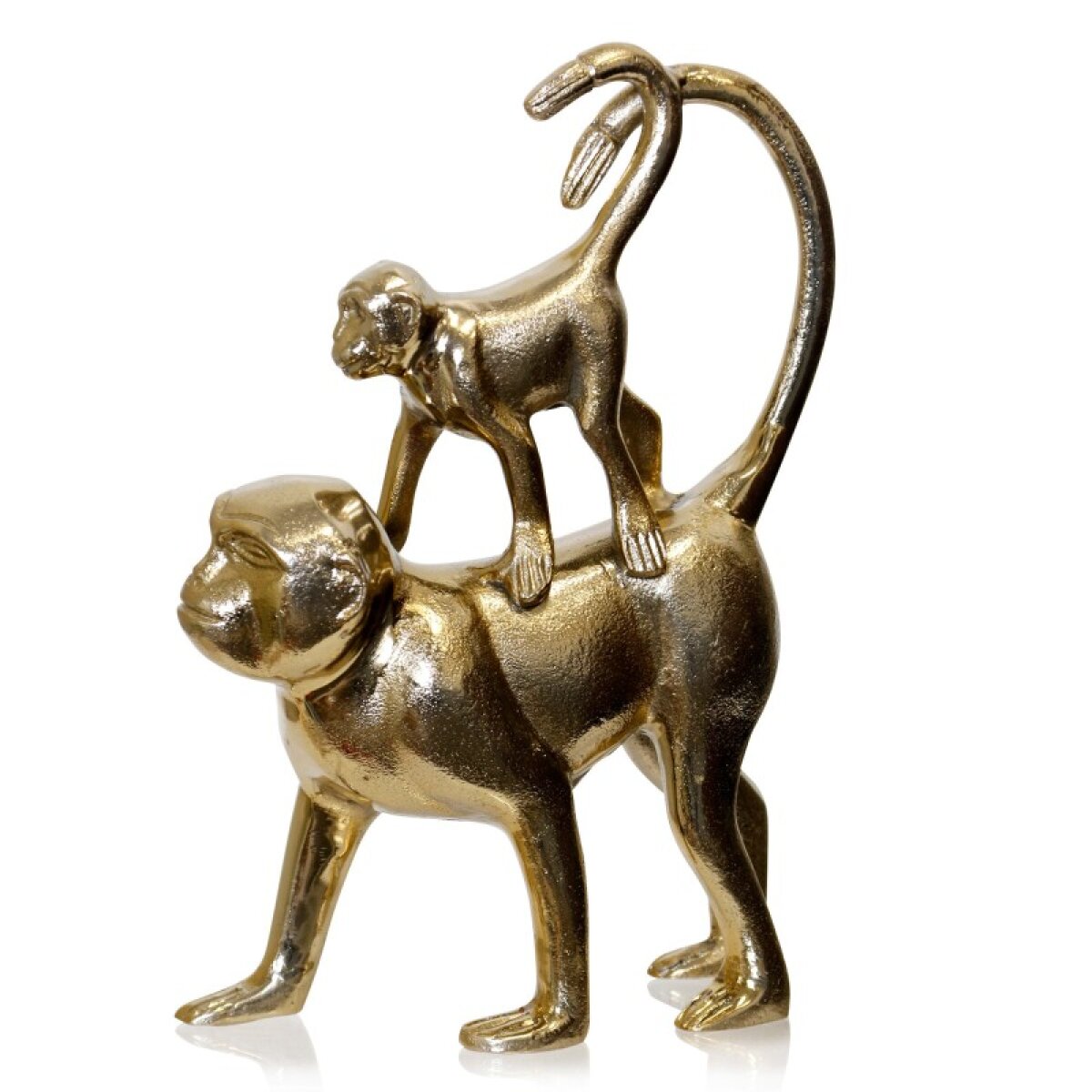 22b0ef448cfbbc6e12f7da296ea00c80 Monkey With Baby Gold - Image 1