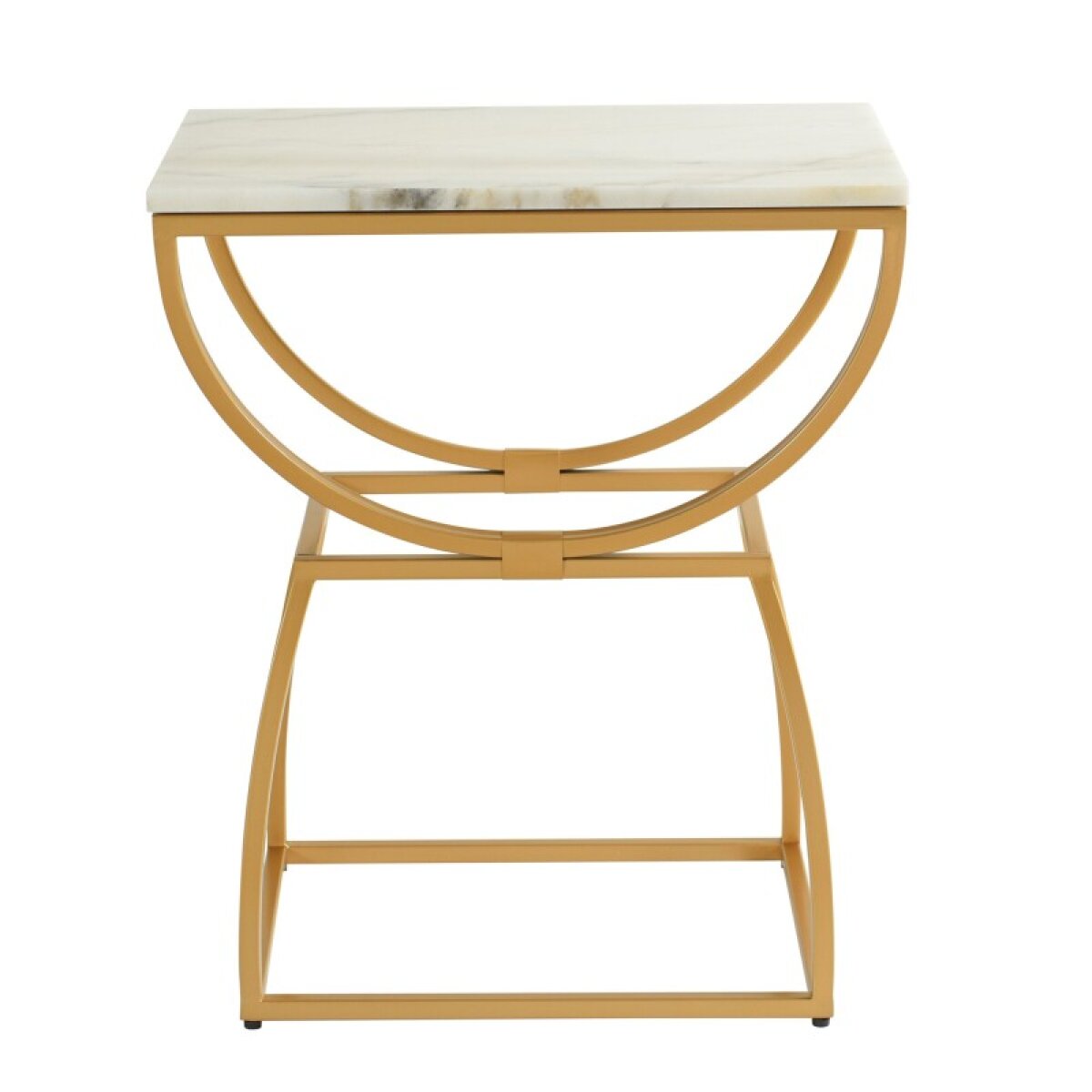 22ebded10f2767fa93a46542a22e4ac3 Norman Wyatt Home Loren Eliptical Side Table - Image 1