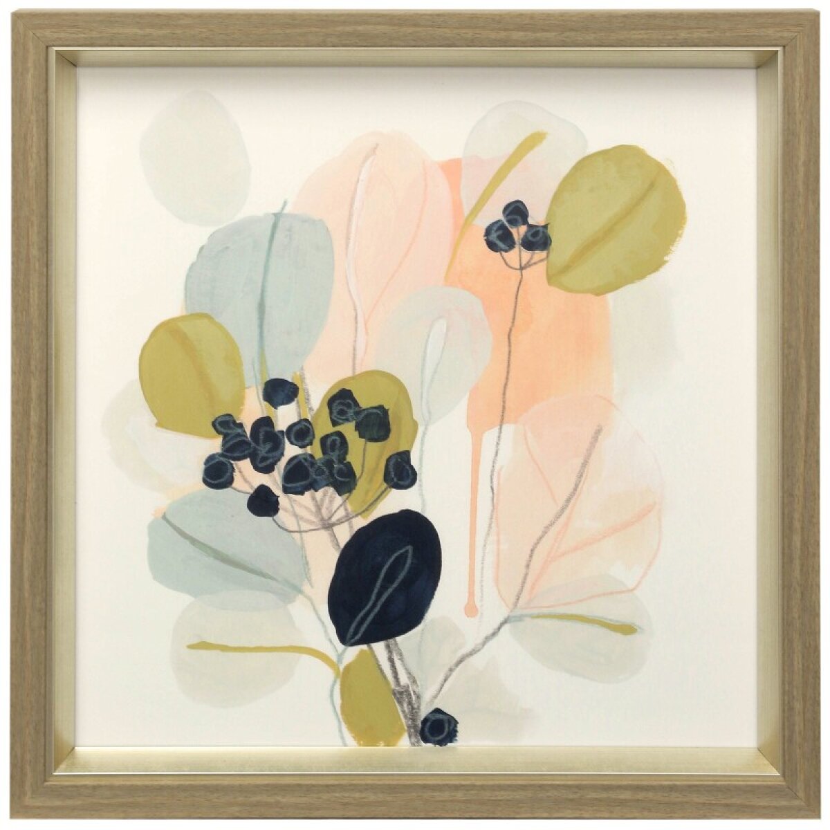 235a703575d0d39beaae04fbcc2982b9 Floral Mazurka Iii Framed Print Under Glass - Image 1