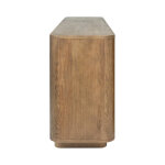 Tacoma Solid Wood 4dr Sideboard - Tawny Brown - Image 4