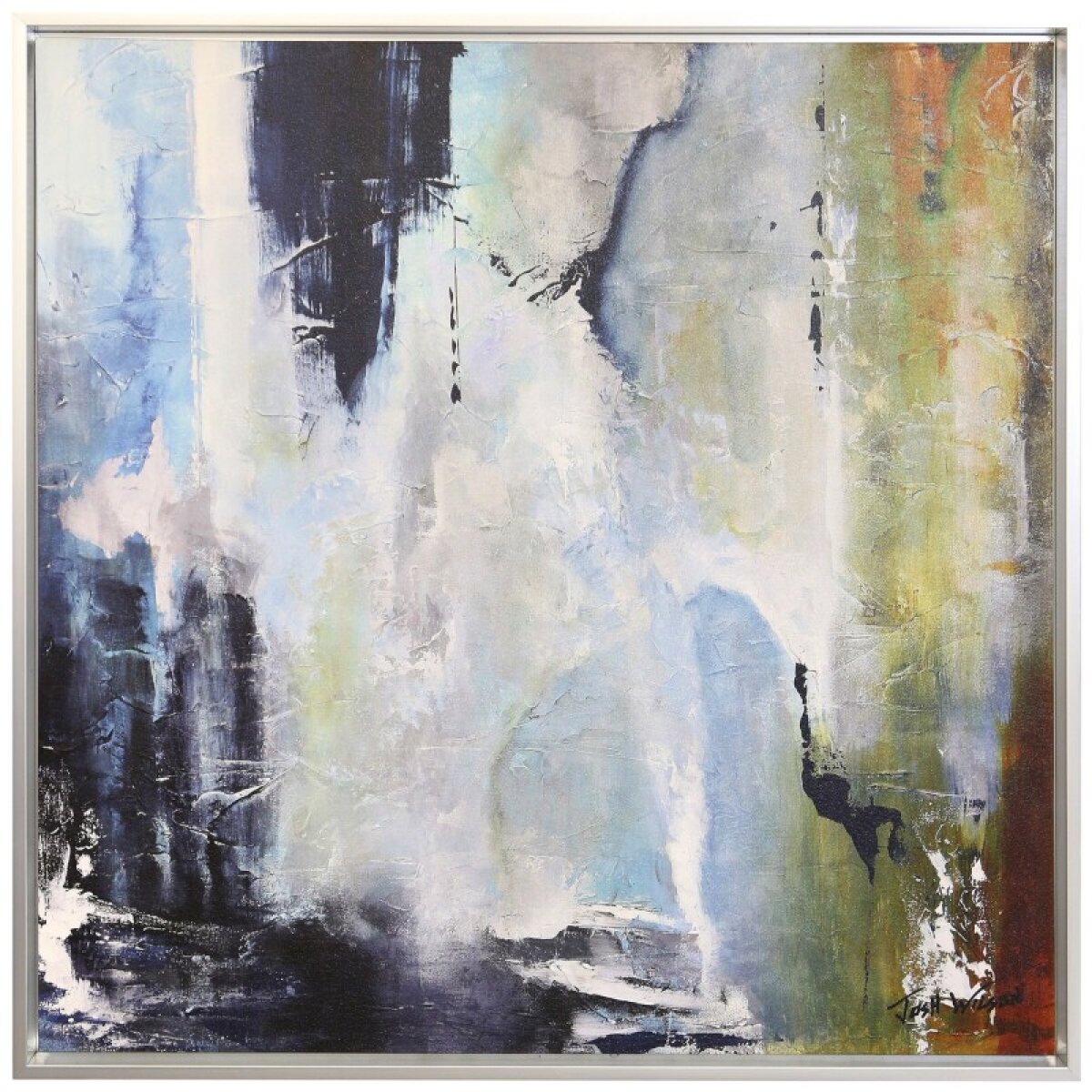 23a4ba9136c5a34bcb1bb5e8d8df380f Storm Damage Ii Manufactured Framed Canvas - Image 1