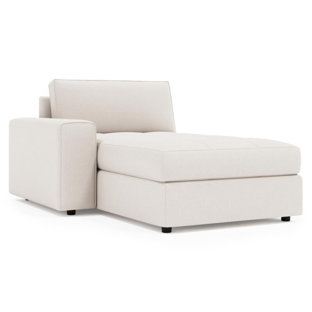 247c362813649770f3c8a1a201d63e8f Nest Fabric Left Arm Chaise Without Pillows - Image 1