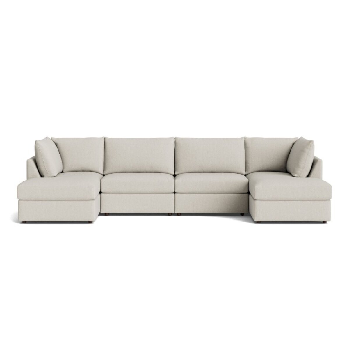 247fa7c39ad6b31131cd727cb98e6735 Beckham Modular Double Chaise Sectional - Image 1