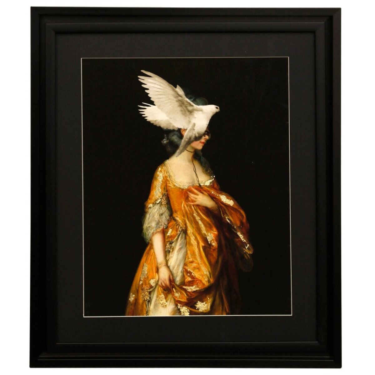 25229eabac2bc5807da82e2ed68bc0b9 Custom Flighless Bird Ii Framed Print Under Glass - Image 1